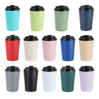 8oz 12oz Tasse en acier inoxydable isolée sous vide Tasse à café en acier inoxydable à double paroi avec boîte-cadeau