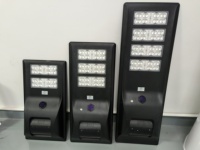 Lampadaire solaire LED tout-en-un intégré OEM d'usine, étanche IP66 avec détecteur de mouvement pour extérieur, route, parking, autoroute