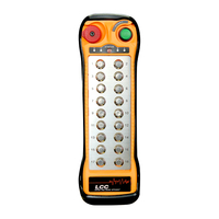 Control Remoto Inalámbrico para Grúa LCC Q1800 de Una Sola Velocidad con 18 Botones para Interruptor de Control Remoto Industrial
