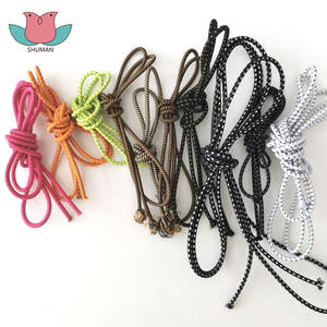 CE002 Cordon élastique rond haute tension de 3mm pour sacs de vêtements colorés, cordons élastiques de camping pour kayak en plein air - Product Image 2