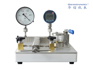 Probador de Calibración Hidráulica Portátil de Acero Inoxidable 0-2500 bar de Alta Precisión para Calibración Manual de Manómetros - Product Image 4