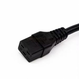 नेमा 6-15 पी आई सी 19 पावर कॉर्ड 6 फीट 14wg 15 amp 3-पिन प्लग पावर एक्सटेंशन कॉर्ड - Product Image 2