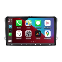 Autoradio Android 9 pouces, stéréo, CarPlay sans fil, GPS, écran tactile IPS, lecteur multimédia pour VW Golf Polo Passat Tiguan Jetta Skoda Seat
