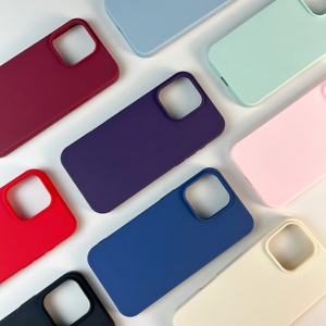 Matte Frosted Chống-Vân Tay <span class=keywords><strong>TPU</strong></span> Trường Hợp Đối Với iPhone 17 Pro Max 16 15 14 13 12 Chống Sốc Mềm Linh Hoạt Bìa Tùy Chỉnh Thiết Kế - Product Image 1