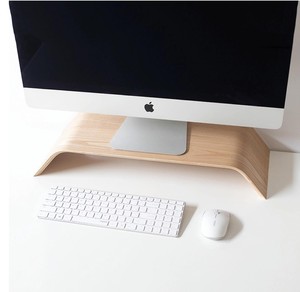 Soporte de madera de nogal para ordenador portátil, estable, para escritorio, <span class=keywords><strong>MacBook</strong></span> <span class=keywords><strong>Pro</strong></span> - Product Image 3