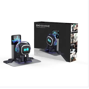 <span class=keywords><strong>Robot</strong></span> de compagnie de bureau EMO AI avec station de recharge automatique, plus de 1000 expressions, roues Mecanum, haut-parleur 3W, USB Type-C, compagnon intelligent, cadeau pour enfants - Product Image 5