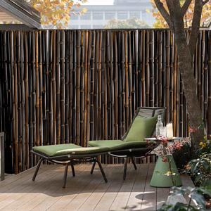 Hermosos paneles de valla de bambú ecológicos para paredes de jardín al aire libre de 1-3m de altura para privacidad de ocio en yardas - Product Image 1