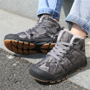 Botas de Invierno para Niños, Transpirables, Antideslizantes, con Forro de Punto, Cómodas y Elegantes, con Estampado Floral - Product Image 3