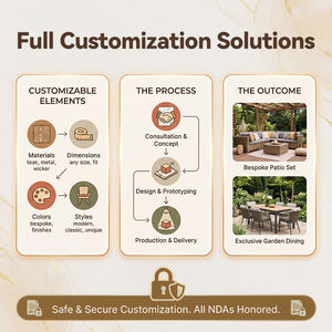 Ensemble <span class=keywords><strong>de</strong></span> canapés d'extérieur en osier, <span class=keywords><strong>salon</strong></span> <span class=keywords><strong>de</strong></span> <span class=keywords><strong>jardin</strong></span> moderne, cadre en aluminium avec coussins pour patio et balcon, rotin PE - Product Image 3