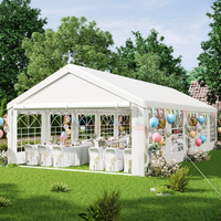 Tente de fête en PVC robuste, auvent, chapiteau, carpas para eventos, tentes de mariage pour événements, parois de fenêtres amovibles, tente de mariage en PVC