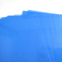 Film PET pabrik Film sinar X medis biru Inkjet kekerasan kaku tinggi