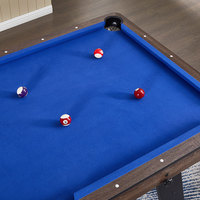 Table de jeu multifonctionnelle 4 en 1 à succès en 2025 avec table de billard pliable, ping-pong, salle à manger, basket-ball, table de jeu multifonctionnelle TP-6004B