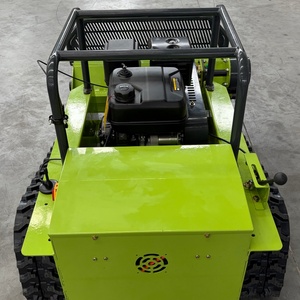 Tondeuse à gazon RC automotrice sur chenilles 4 temps 1000 mm à braquage zéro pour usage agricole, avec boîte de vitesses et lame cylindrique, pour vergers et fermes - Product Image 1