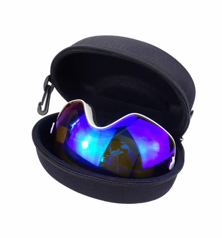 Capa de embalagem personalizada para óculos de proteção de natação em EVA para crianças e adultos