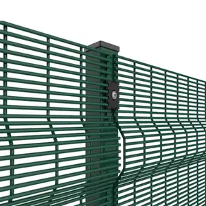 manufacturer wholesale electric fence welded wire mesh fence panel anti-climb security fence