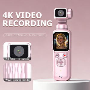 Caméra de poche portable 75MP avec écran tactile 1,72 pouces, suivi intelligent du visage, Wi-Fi, pour vlogging - Product Image 1