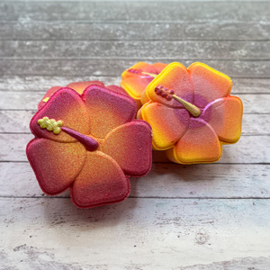 Bombas de baño de relajación total de etiqueta privada de fábrica de Fizzies de flores de Mutabilis orgánicas al por mayor OEM - Product Image 1