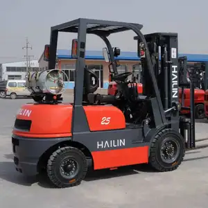 LPG Triplex Forklift untuk dijual kualitas tinggi banyak digunakan di pabrik 3Ton 3,5 Ton Forklift 2.5 Ton mesin Diesel K21 4130 mesin