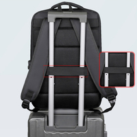 Sac à dos pour ordinateur portable en cuir véritable, grande capacité, imperméable, personnalisable, pour étudiants et professionnels - Vente en gros
