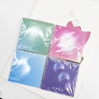 Bloc-notes personnalisable en couleur, notes adhésives en vélin, ensemble de notes adhésives