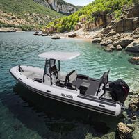 REACHSEA Pro750 Haute Performance RIB1150 Aluminium Double Coque RIB Bateau Nervure Gonflable à Vendre