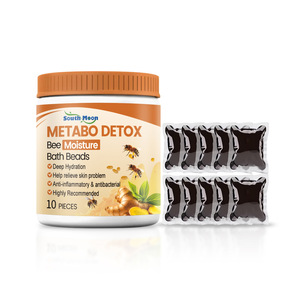 Aromathérapie Soins des pieds Perles de bain infusées à l'armoise Gingembre antibactérien Soins des pieds relaxants - Product Image 1