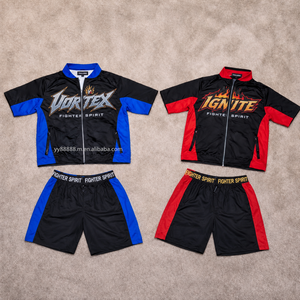 Men Windbreaker Jacket <strong>Short</strong> Sleeve <strong>Shorts</strong> Set, Yellow &amp; Black Wind Proof Tracksuit, Windbreaker <strong>Short</strong> Set With Sample Service - Product Image 1