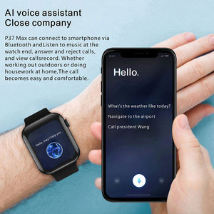 Nouveautés 2022 Montre connectée P37 Max en gros, luminescente, étanche, appareils intelligents, bracelet intelligent, montres intelligentes série <span class=keywords><strong>7</strong></span> - Product Image 4