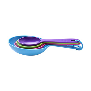Colorful Measuring Spoon Set 4 Piece Large Size Food Grade Baking Tools - Product Image 2