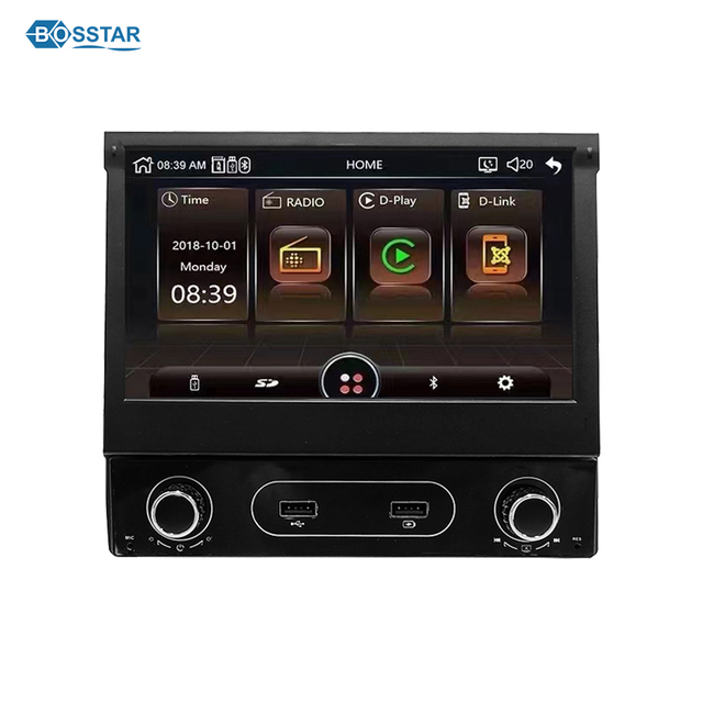 6.9 Inch MP5 Dashboard Car Radio with USB Mirror Link Universal 1DIN Multimedia Player FM BT Car Audio for Player