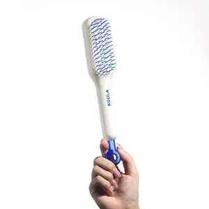 Hot Easy Clean Retractable Hair Brush with Detangling 3D Air Cushion Self Cleaning Massage for Women Curly Straight Thick Hair