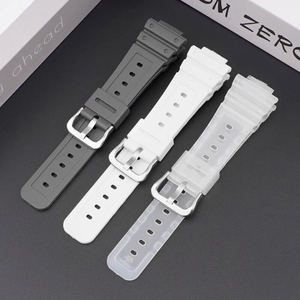 Bracelet de montre carré en TPU Lionorm 16 mm pour <span class=keywords><strong>Casio</strong></span> <span class=keywords><strong>G</strong></span> <span class=keywords><strong>Shock</strong></span> DW5600 <span class=keywords><strong>Ga2100</strong></span> GLX5600 GW-B5600, bracelet de montre en caoutchouc pour sports de plein air - Product Image 6