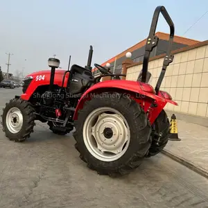 جرار زراعي جديد بجودة عالية ورائج البيع 50HP 60HP 70HP 80HP Traktor 4x4 جرار صغير 4wd