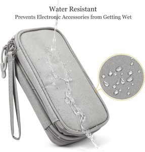 Sac de rangement tout-en-un, portable, étanche, organiseur de câbles de voyage pour accessoires électroniques, double couche, <span class=keywords><strong>chargeur</strong></span> - Product Image 3
