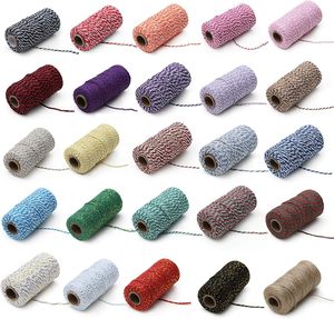 OKAY <span class=keywords><strong>2</strong></span> <span class=keywords><strong>mm</strong></span> 100% <span class=keywords><strong>Coton</strong></span>, Corde de Boulanger Métallique en Gros pour <span class=keywords><strong>Macramé</strong></span> et Textiles de Maison - Product Image 1