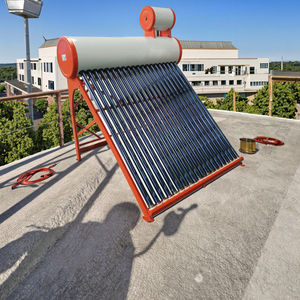 Calentador de agua solar de precio de fábrica barato de alta calidad de 120 litros con tubos de vacío Sistema de calentador de agua solar de géiseres <span class=keywords><strong>solares</strong></span> - Product Image 4
