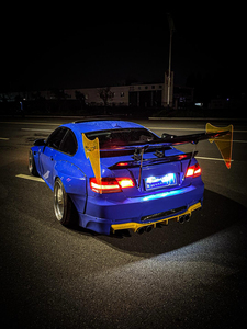 Cho <span class=keywords><strong>BMW</strong></span> 3 Series <span class=keywords><strong>E90</strong></span> E92 E93 Tên Lửa Phong Cách Rộng Cơ Thể Kit Phía Trước <span class=keywords><strong>Bumper</strong></span> Phía Sau <span class=keywords><strong>Bumper</strong></span> Spoiler Khuếch Tán - Product Image 5