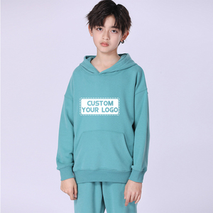 Sudadera con Capucha Personalizada para Bebés y Niños, 100% Algodón, Tejido de Punto, Manga Larga, Estilo Casual, Estampado de Grafiti Urbano - Product Image 1