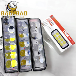 <span class=keywords><strong>8</strong></span> 10 12 Ống Kính Mini Lái Xe Cảnh Báo Trắng Vàng Flash Màu Đỏ Màu Xanh Nhấp Nháy Sương Mù Đèn LED Cho Xe Máy Xe Đạp Xe Máy Nhà Thám Hiểm - Product Image 1