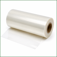 Film souple de qualité alimentaire CPE pour couvercles de barquettes et gobelets en APET avec large fenêtre de thermoscellage et pelage facile