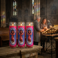 Bougies de prière en verre, Saint spirituel, pas cher