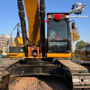 Excavadora usada Caterpillar 349D de 49 toneladas, marca japonesa, con motor CAT, excavadora de segunda mano, excavadora grande de cadenas, procedente de Japón. - Product Image 1