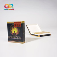 Boîtes d'emballage de cigarettes en papier de luxe imprimées avec logo personnalisé, boîtes d'emballage de cigarettes jetables colorées