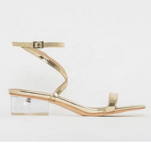 Su ordinazione Delle Donne A <span class=keywords><strong>Basso</strong></span> <span class=keywords><strong>Tacco</strong></span> Trasparente In Pelle di Serpente <span class=keywords><strong>Sandali</strong></span> 2020 - Product Image 2