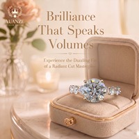 Vente en gros personnalisée de bagues en argent S925 plaqué or 18 carats avec moissanite, bijoux et accessoires de luxe pour les cérémonies de fiançailles