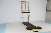 Pilates Machine Reformer Wall Tower Trampolín Wall con plataforma Mat