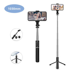 <span class=keywords><strong>Q02</strong></span> 360 Invisible <span class=keywords><strong>Selfie</strong></span> Bâton Trépied Smartphone Sans Fil <span class=keywords><strong>Selfie</strong></span> Bâtons 103cm Trépied avec Télécommande Sans Fil - Product Image 1