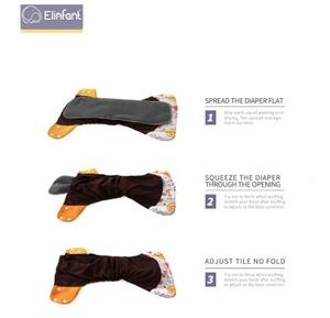 Chất lượng cao L mềm bé tã vải chèn <span class=keywords><strong>2</strong></span> + <span class=keywords><strong>2</strong></span> lớp sợi nhỏ với than tre chống rò rỉ tính năng cho trẻ mới biết đi - Product Image 5