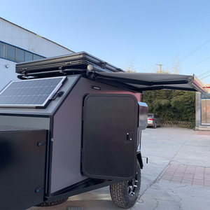 Caravane familiale légère pour le <span class=keywords><strong>camping</strong></span> avec lit escamotable et cuisine extérieure complète - Product Image 5