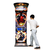 Machine électronique dynamique à jetons Machine de jeu d'équipement d'amusement de sport Machine de boxe personnalisée Arcade Punch